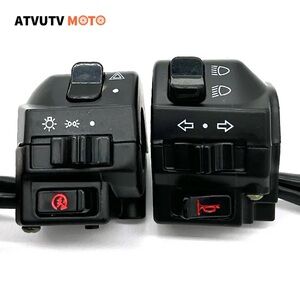 ATVUTV MOTO Black Handlebar Switch Set